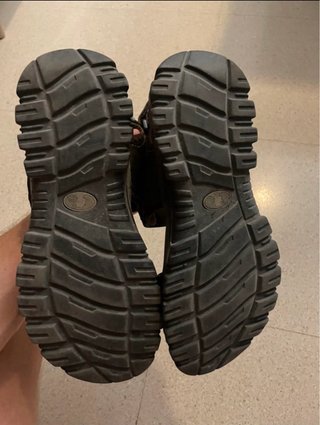Sandalias Coronel Tapioca Cuero Hombre Marrón/Verd
