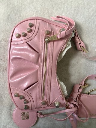 Borsa Steve Madden rosa nuova con cartellino