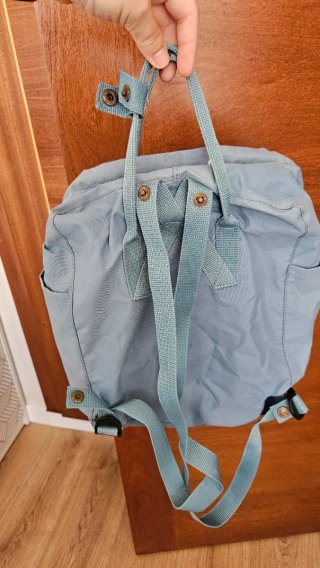 Mochila tipo Fjallraven Kanken Azul