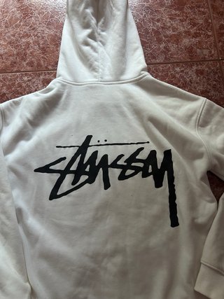 Sudadera Stussy Blanca