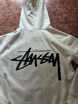Sudadera Stussy Blanca