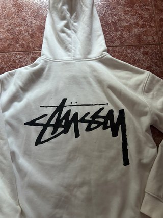 Sudadera Stussy Blanca