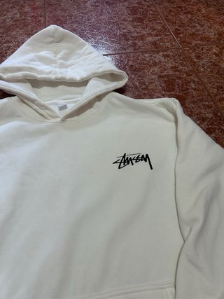 Sudadera Stussy Blanca