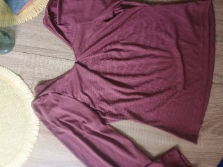 Blusa Shein manga larga