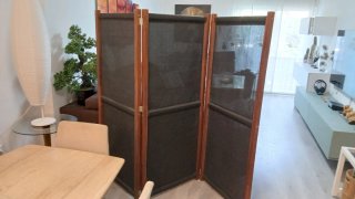 Biombo separador de ambientes 3 paneles