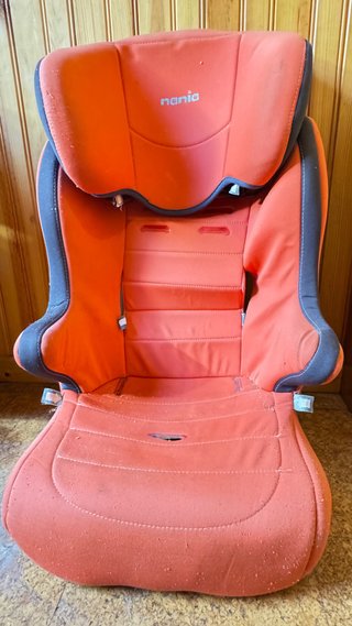 Silla coche Nania naranja