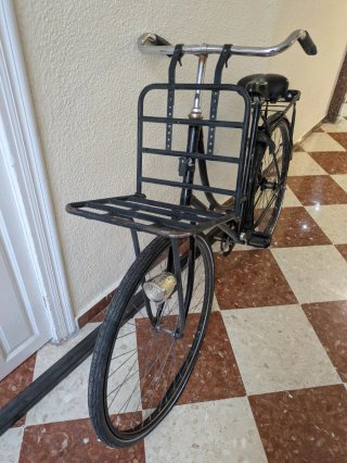 Bicicleta Paseo Holandesa Negra