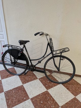 Bicicleta Paseo Holandesa Negra
