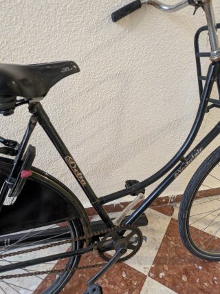 Bicicleta Paseo Holandesa Negra
