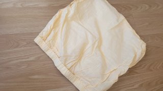 Blusa asimétrica amarilla talla única