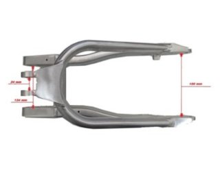 Basculante Cantilever Pit Bike Aluminio