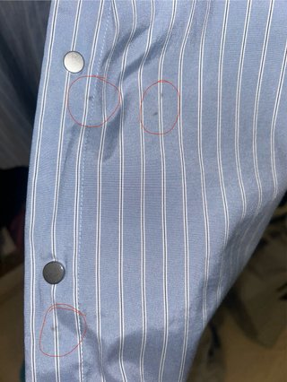 Camisa Bershka Rayas Talla L