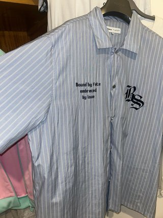 Camisa Bershka Rayas Talla L