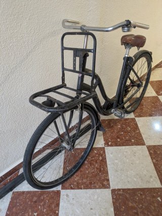 Bicicleta Paseo Holandesa Negra