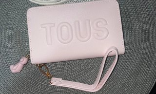 Cartera Tous Rosa con Charm Oso