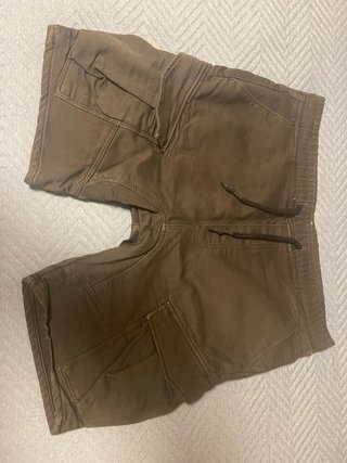 Bermudas cargo marrones zara