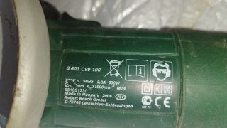 Radial, rotaflex,Amoladora Bosch PWS 600