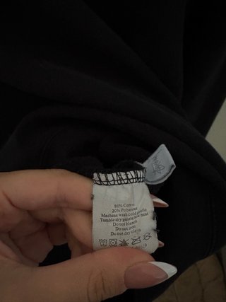 Felpa Stüssy Uomo XL Nera