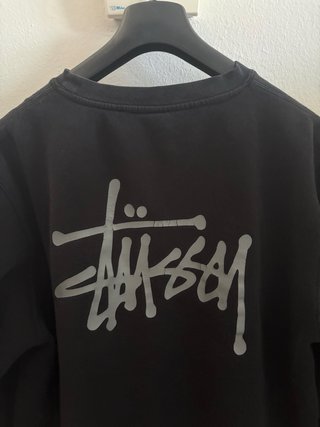 Felpa Stüssy Uomo XL Nera