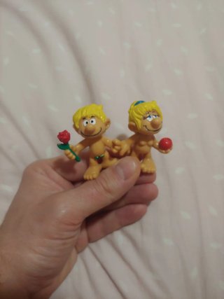 Adán y Eva figuras PVC marca bully