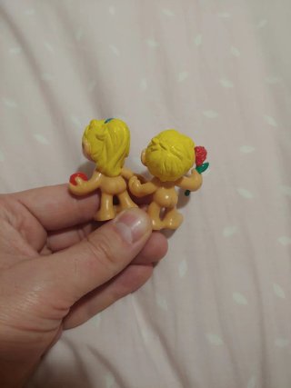 Adán y Eva figuras PVC marca bully
