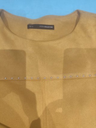 Blusa SFERA COLLECTION amarilla mostaza Talla S