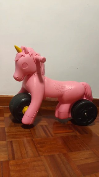 Correpasillos Unicornio Feber Rosa