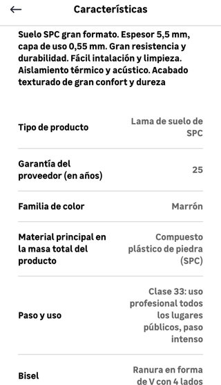 Suelo Vinilyco SPC Gran Formato 5.5mm