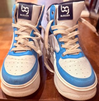 Zapatillas BG Blogger Azul y Blanco Talla 37