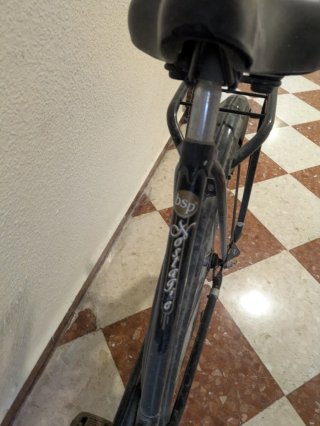 Bicicleta Holandesa Clásica Negra
