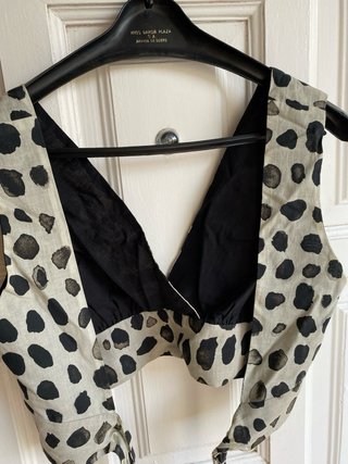 Top Moutaki estampado lunares S/M