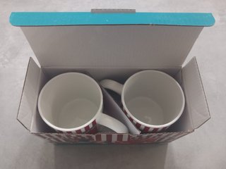 Set 2 tazze mug in ceramica Bialetti