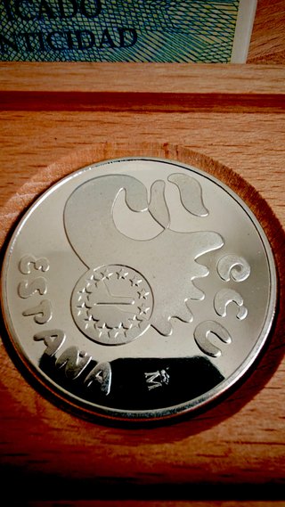 España 5 ECU 1990 – Alfonso X el Sabio – Plata 925