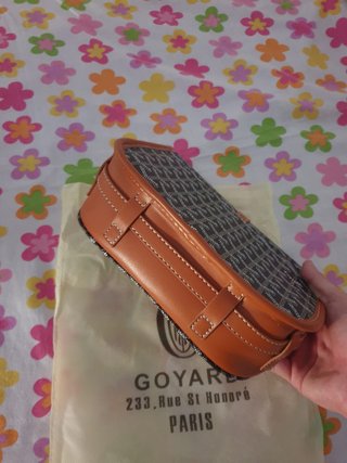 Bolso Goiard Marrón Negro