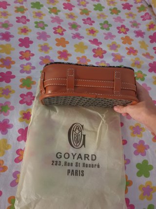 Bolso Goiard Marrón Negro