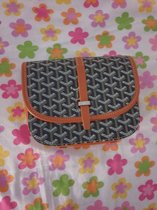 Bolso Goiard Marrón Negro