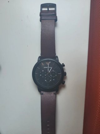 Reloj Emporio Armani Negro/Marrón