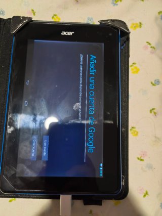 Tablet Acer 7 Negra y Azul