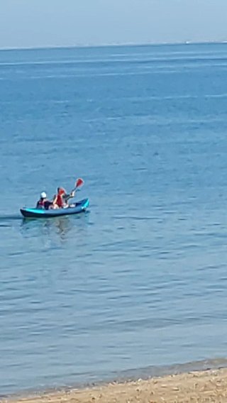 Kayak hinchable ITIWIT 3P, usado una vez,