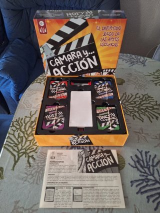Juego de mesa Cámara y Acción