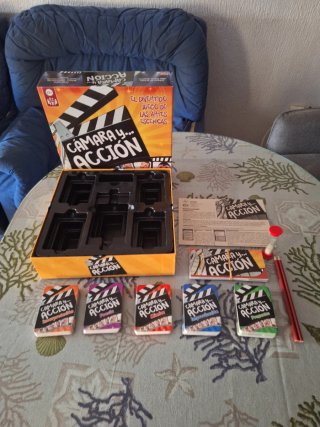 Juego de mesa Cámara y Acción