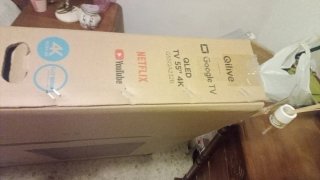 Televisión Plasma  Negra/Gris