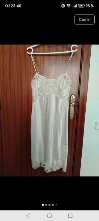 Camisón de Bodas Encaje Blanco Christian Dior