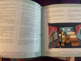6 Libros Olili bilingüe inglés