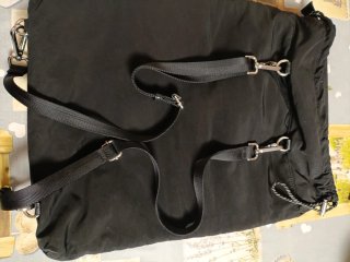 Bolso Mochila Geox Negro