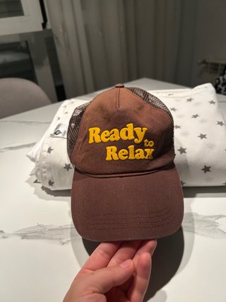 Gorra trucker Ready to Relax