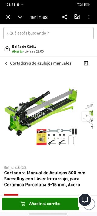 Cortadora de azulejos profesional