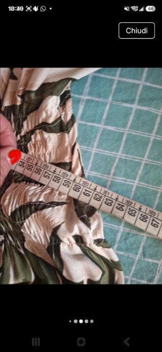 Vestito lungo fantasia floreale