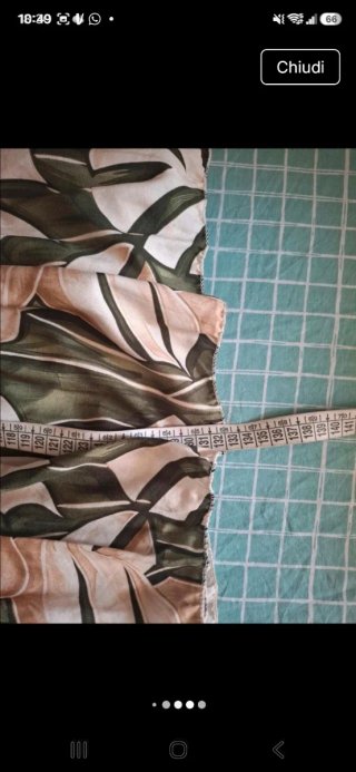 Vestito lungo fantasia floreale