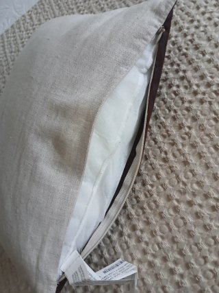 2 Cojínes Decorativos Zara Home Marrón